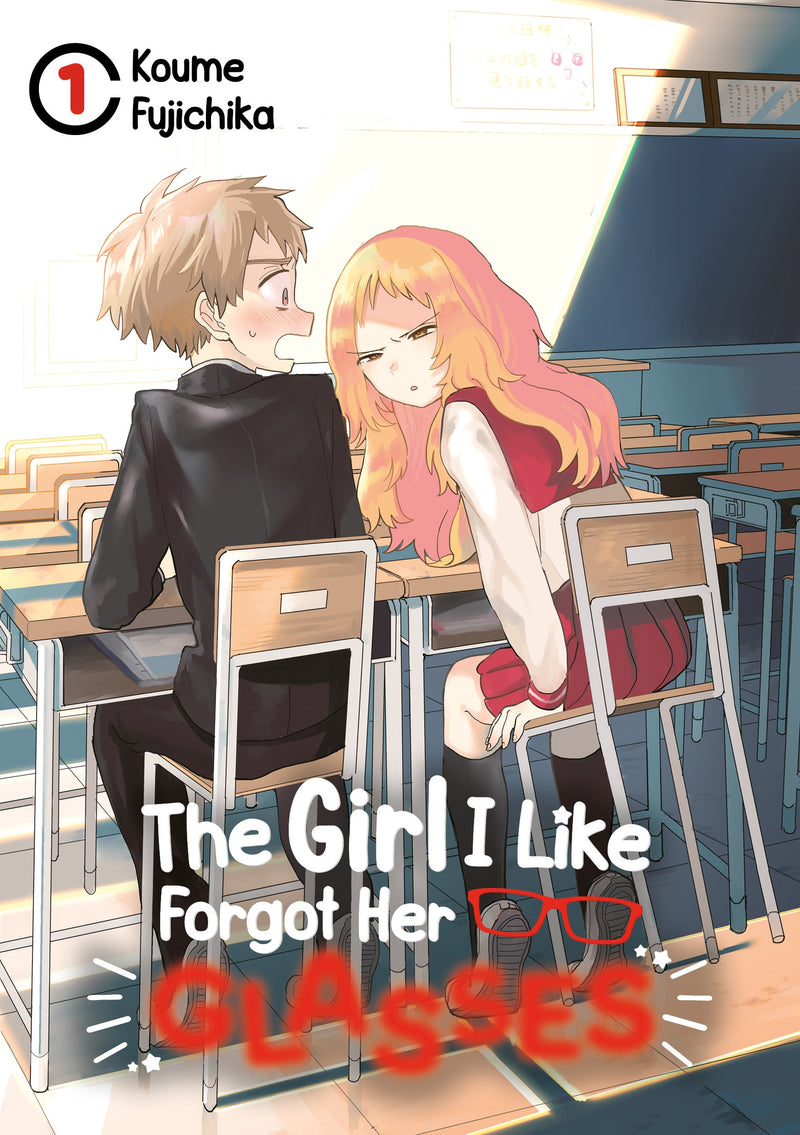 Sichert euch ein „The Girl I Like Forgot Her Glasses“-Lesezeichen