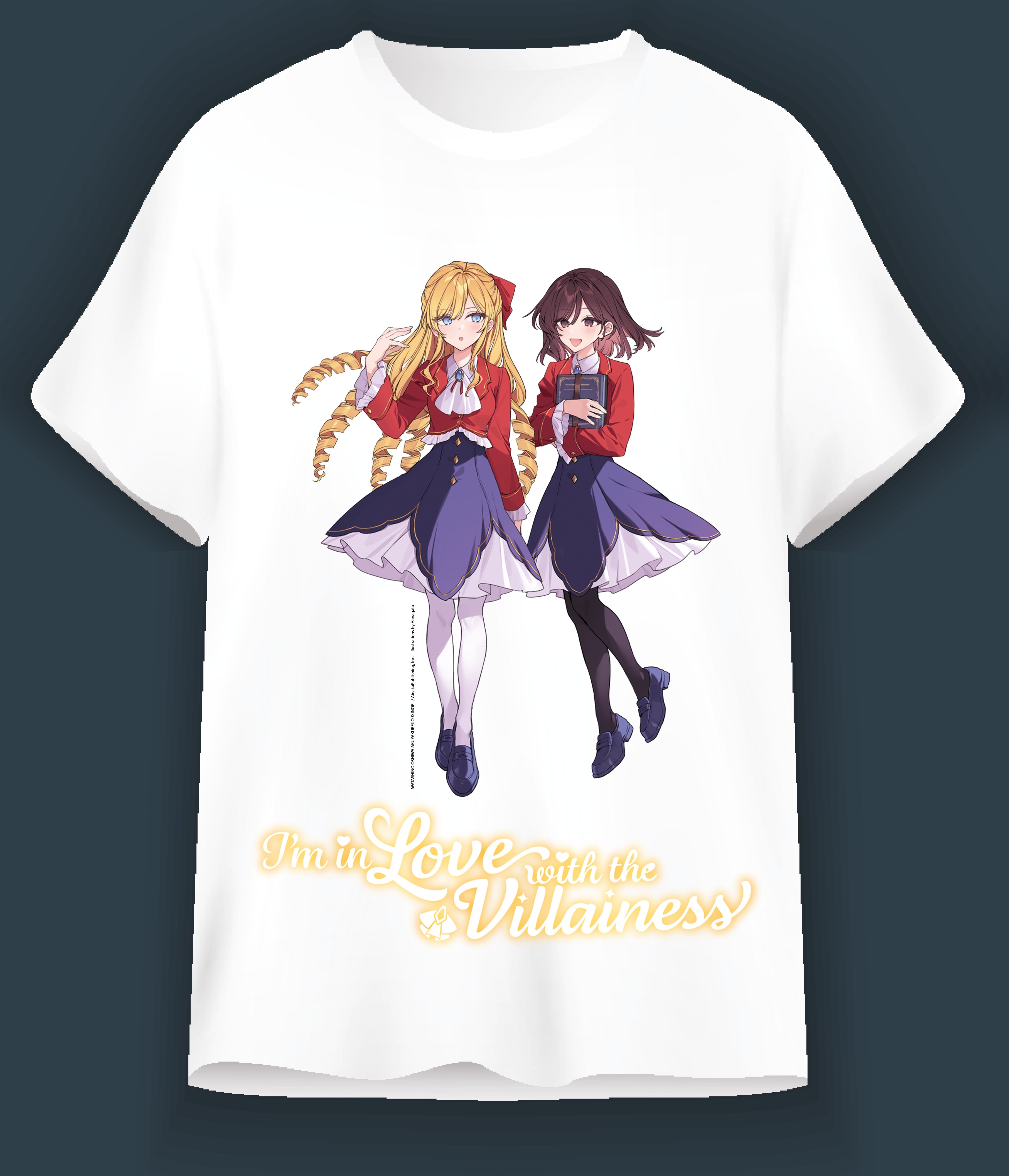 I'm in Love with the Villainess - T-Shirt (weiß)