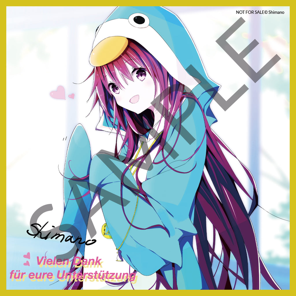 Tomomi Maskottchen Aufsteller (Shimano)