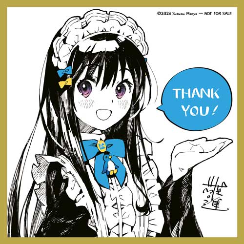 Maid Tomomi Acryl-Aufsteller (Susumu Maeya)