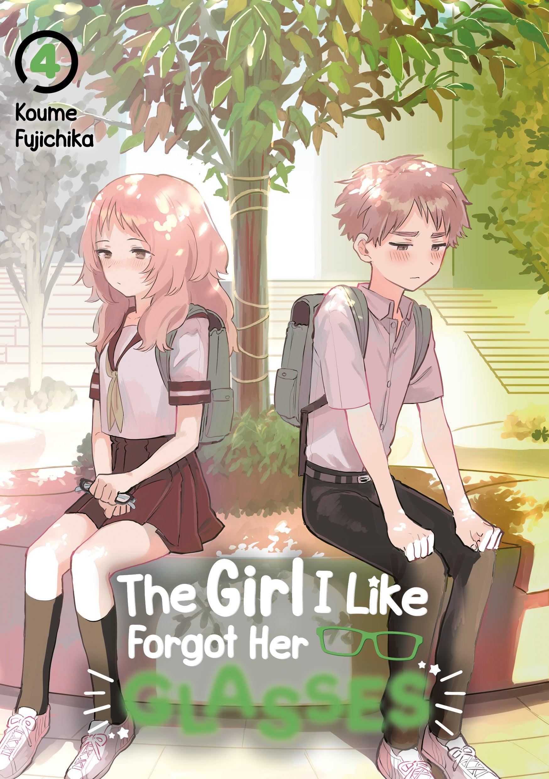 The Girl I Like Forgot Her Glasses Cover 4