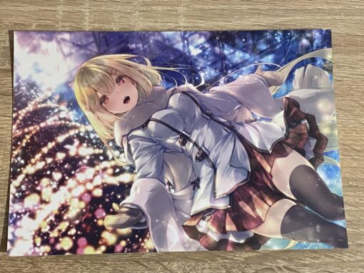 Postkarte Yuzuki-chan (Winter) by Luna-Lia