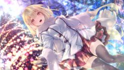 Yuzuki-chan Winter-Wallpaper