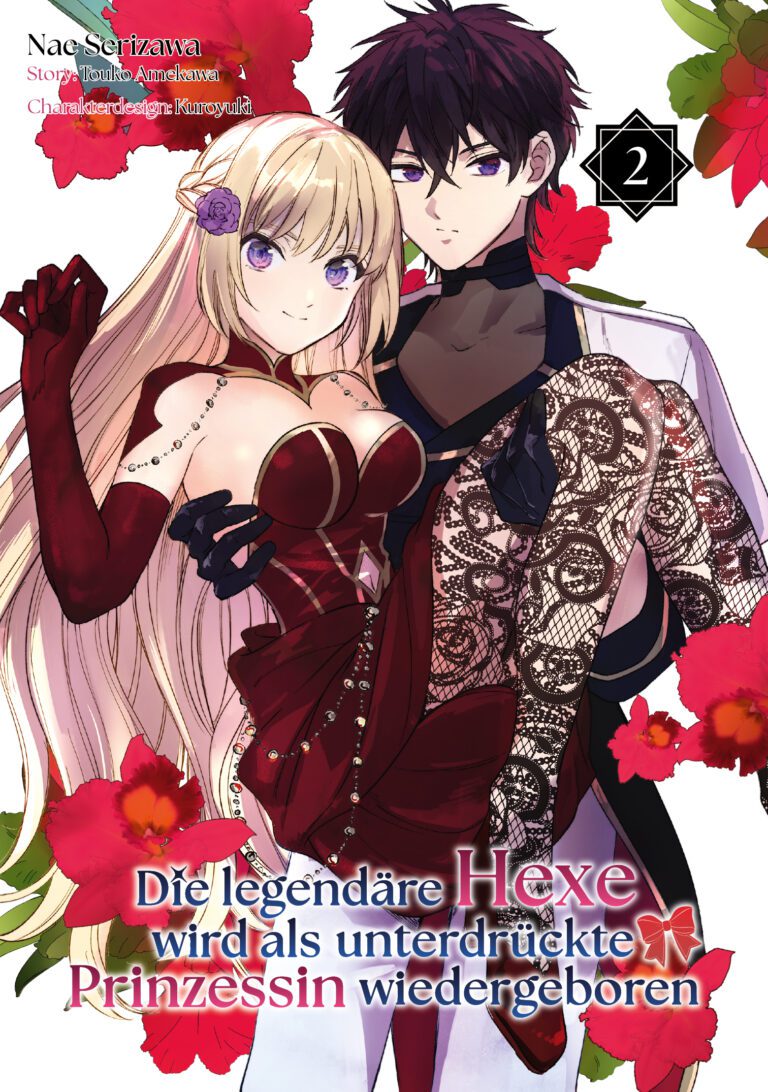 Die legendäre Hexe wird als unterdrückte Prinzessin wiedergeboren, Band 02 (Manga)